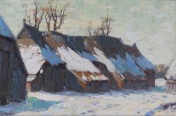 Cornelis Pieter de Wit<br />Boerderij in de winter